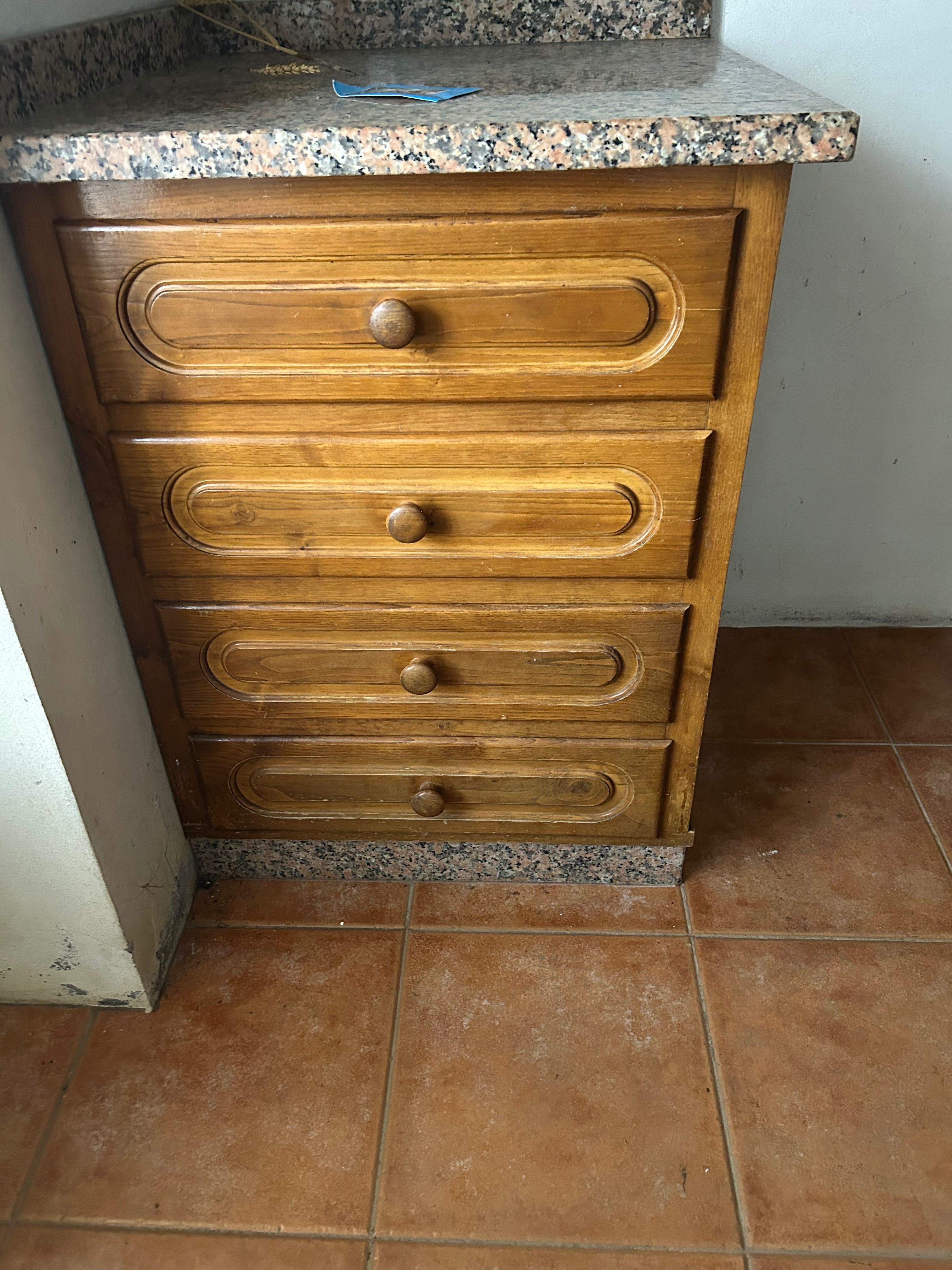 Móveis de cozinha com pedra em granito