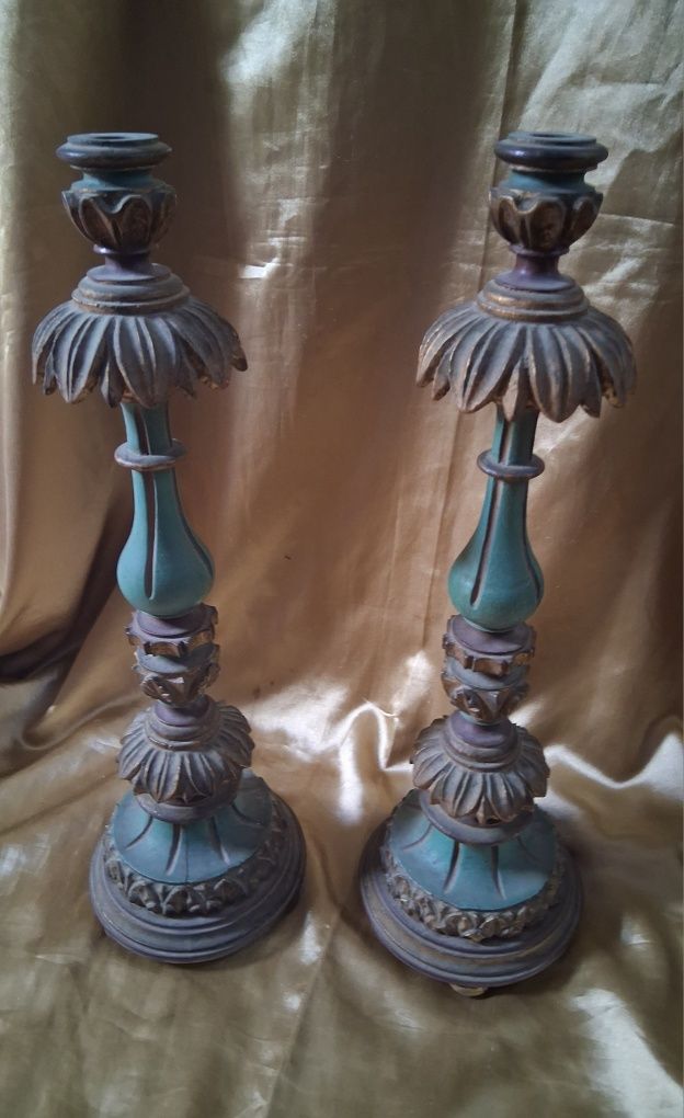 Par de candelabros