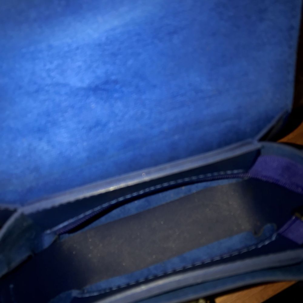 Синяя сумочка Valentino
