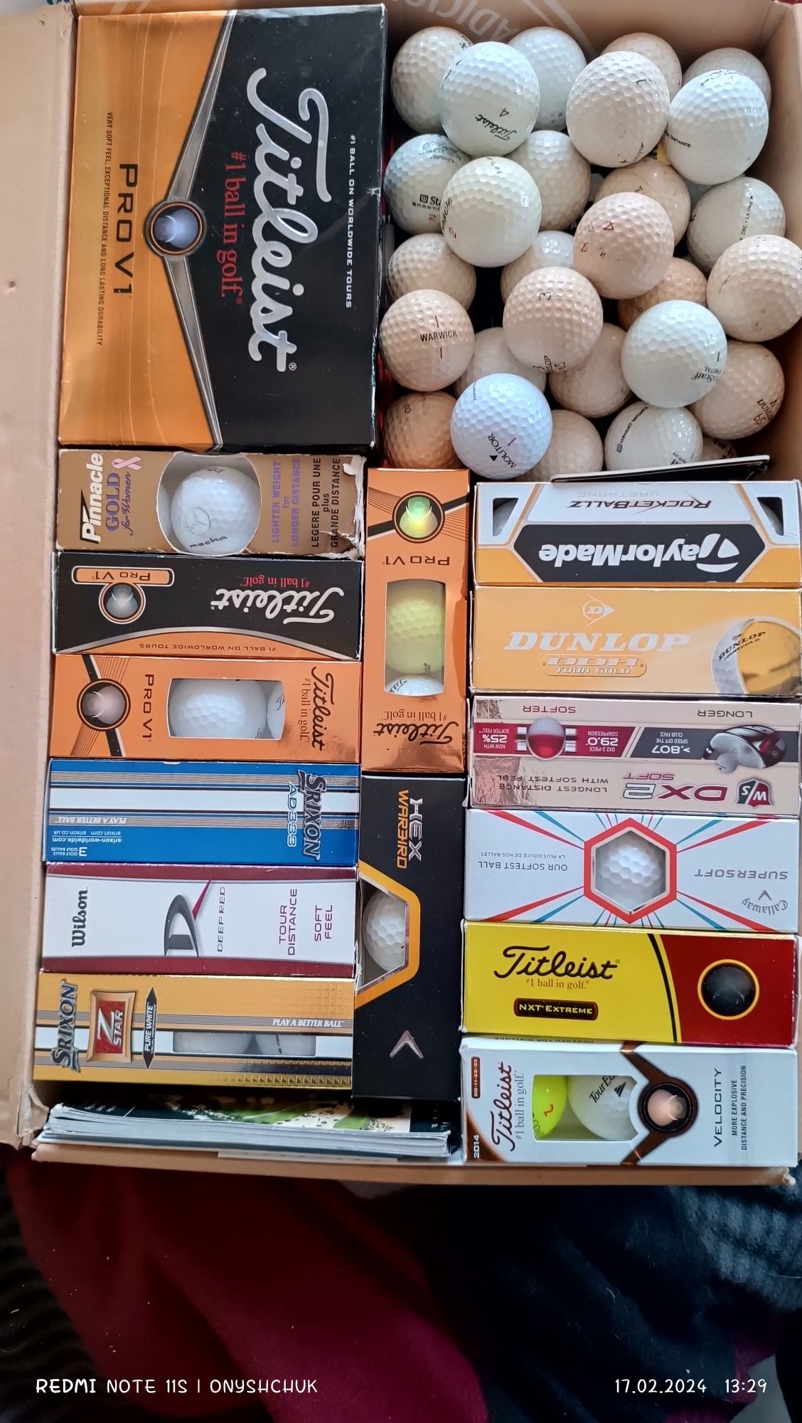 Um set  para o jogo de  GOLFE