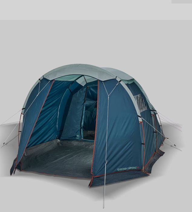 Tenda de Campismo Quechua Arpenaz 4.1 – 4 Pessoas (1 Quarto + Espaço d
