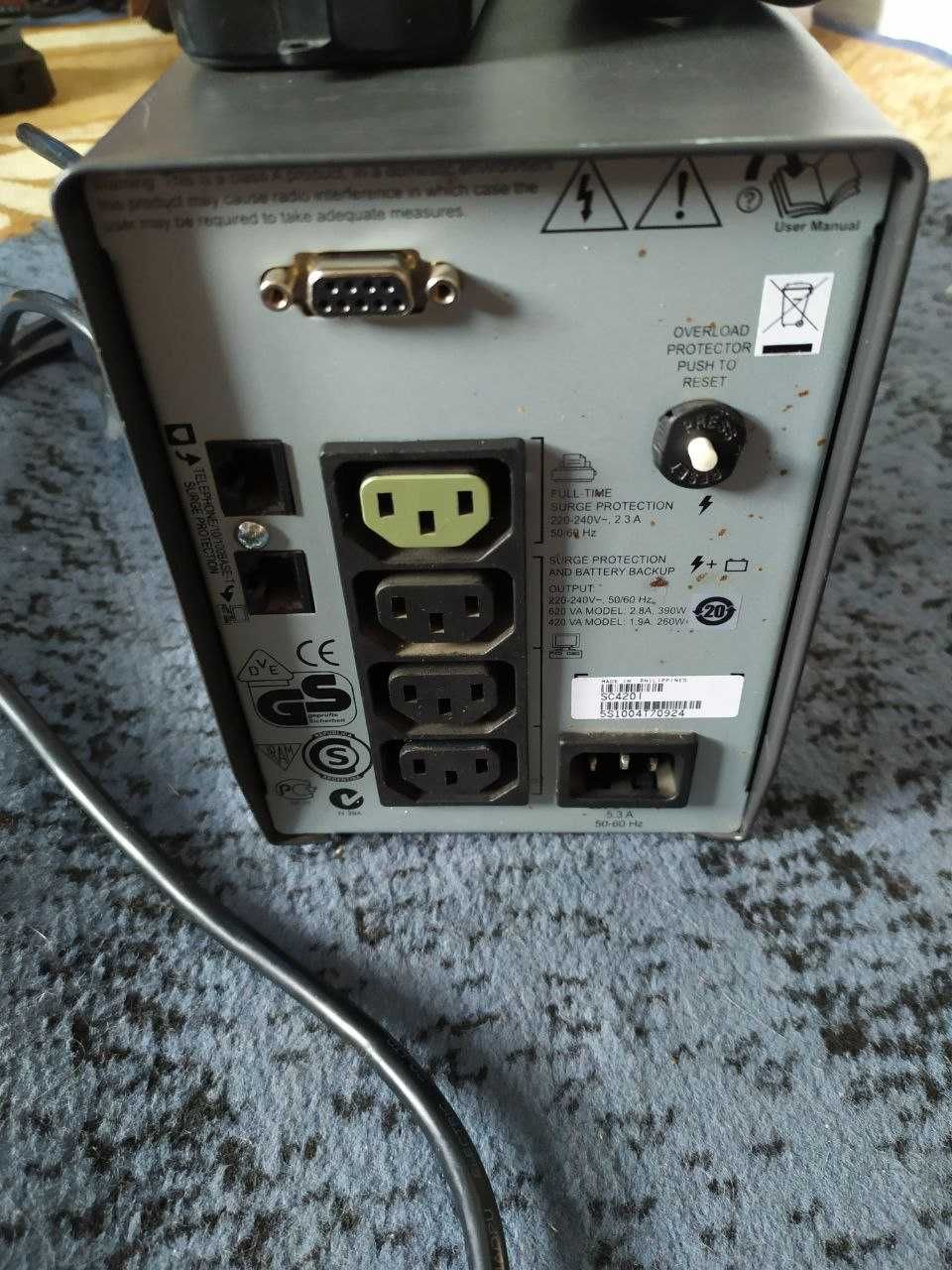 Ибп APC Smart-UPS SC 420VA