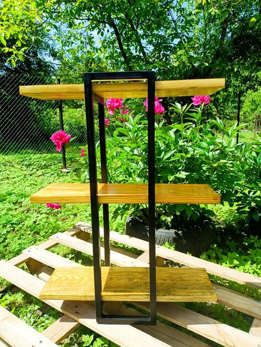 Поличка етажерка лофт 80*60см