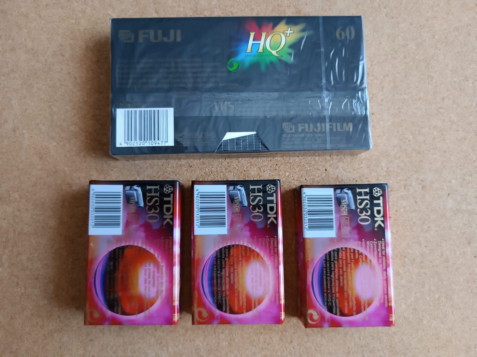 Kasety VHS mini TDK, BASF, SONY I FUJI nowe i używana
