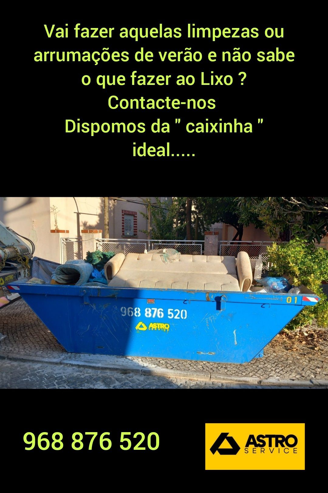 Entroncamento  aluguer de contentores
