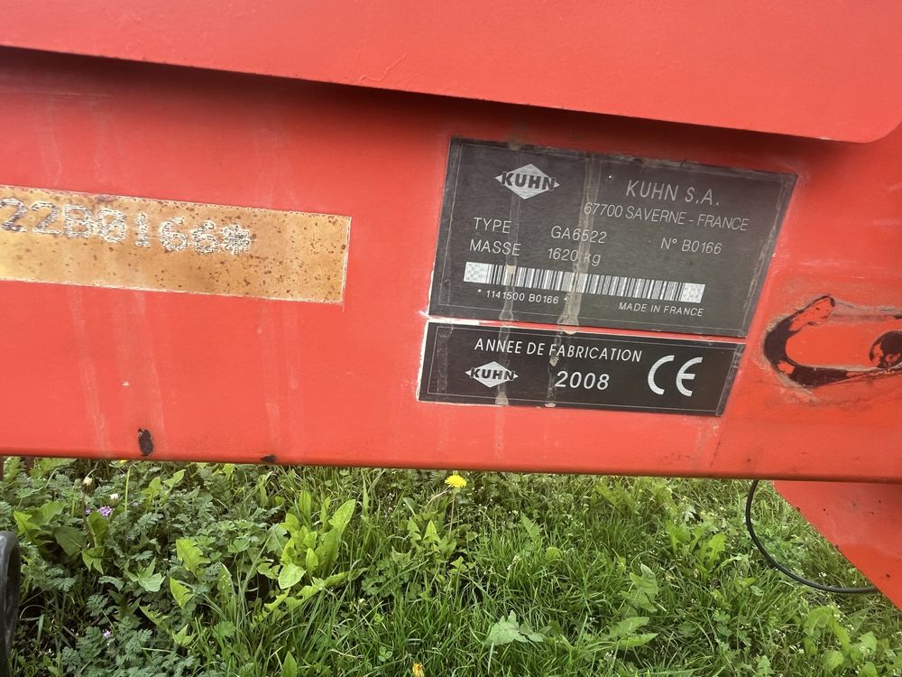 Граблі Kuhn GA 6522 Master Drive 2008 рік