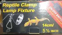 oprawa lampowa DERNORD Reptile Clamp Lamp Fixture o średnicy 5,5 cala