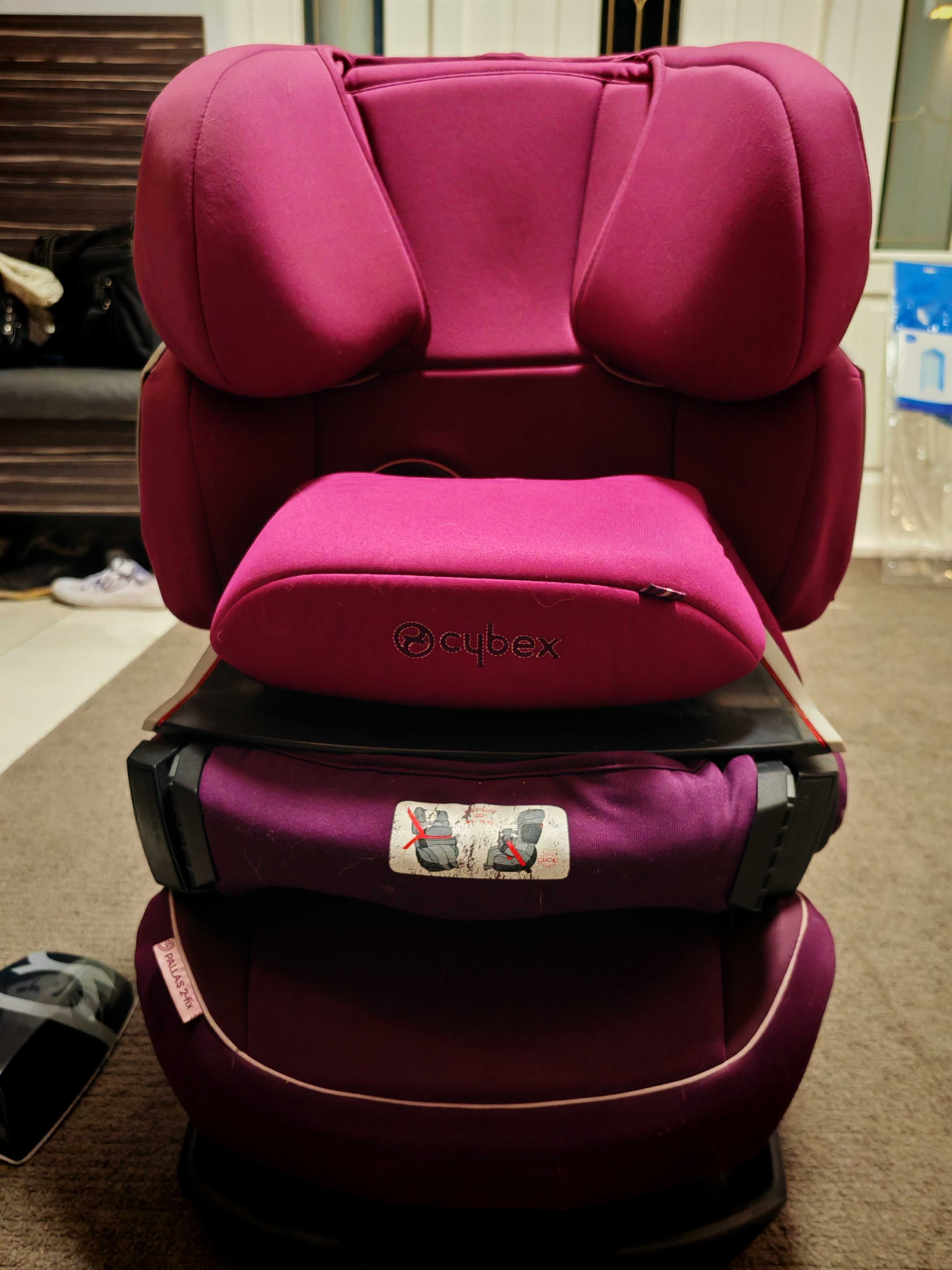 Fotelik dziecięcy samochodowy Cybex Pallas 2-fix 9m-12 lat, 9kg-36kg