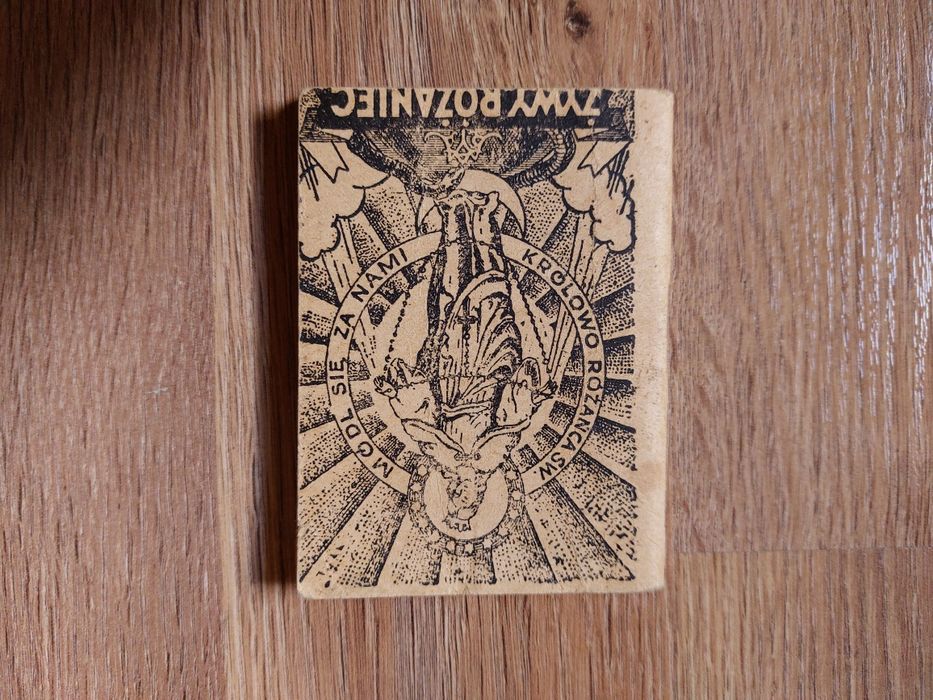 Żywy różaniec książeczka prl 1980 złotów