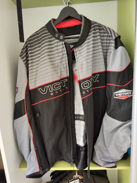 Kurtka motocyklowa Victory,ocieplana ,z wypinana podpinka.