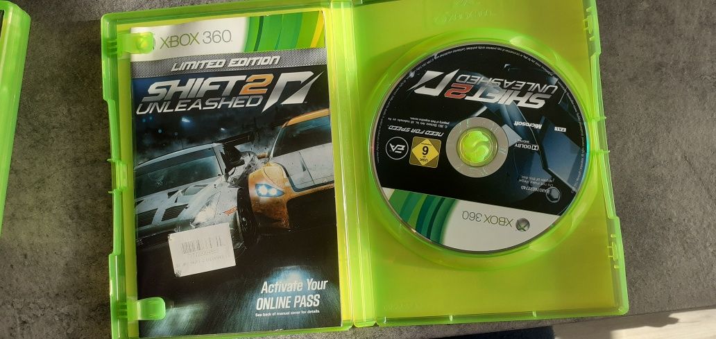 Nfs SHIFT 2 UNLEASHED - XBOX 360 - sprawna zadbana