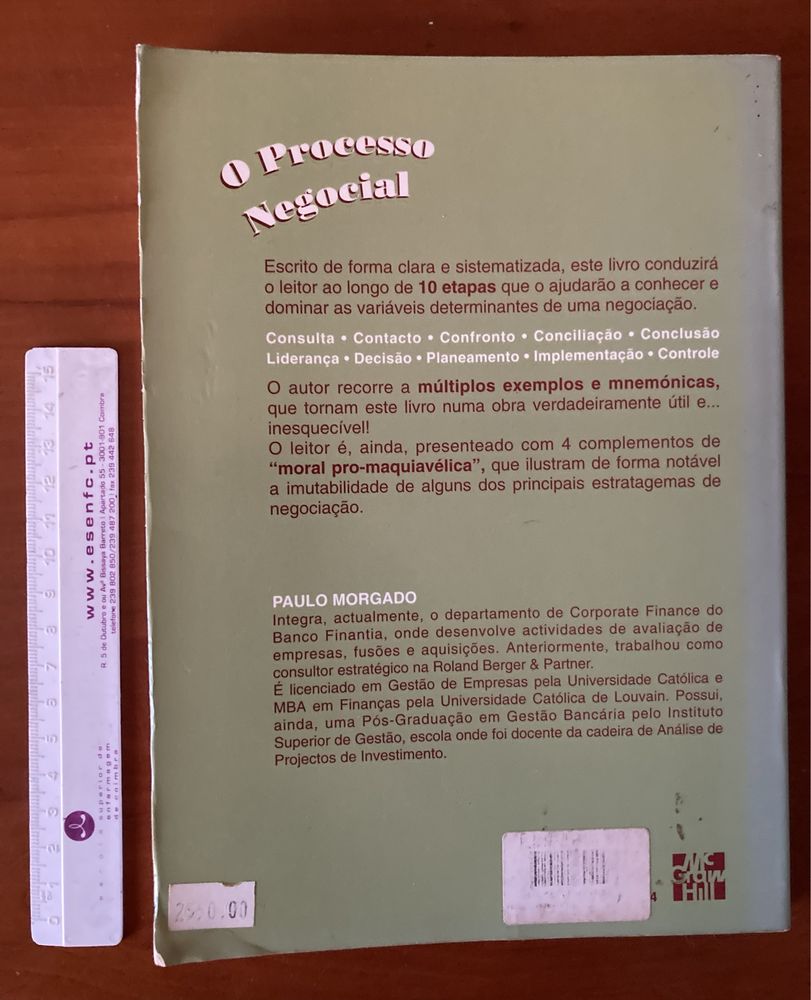 Livro “O processo negocial”
