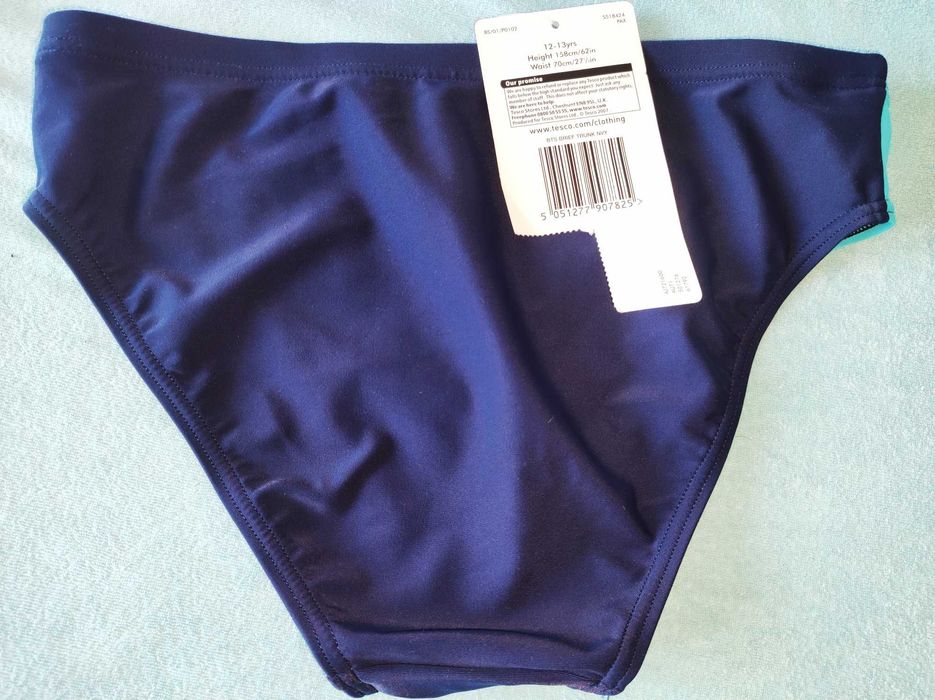 NOWE Kąpielówki chłopięce 158cm na pływalnię lekcje pływania basen