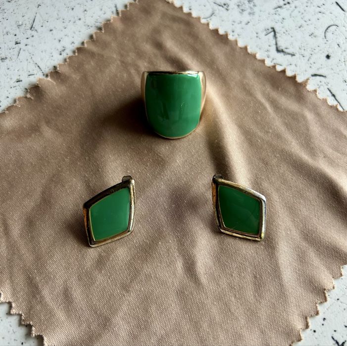 Набори прикрас каблучка, сережки, підвіска