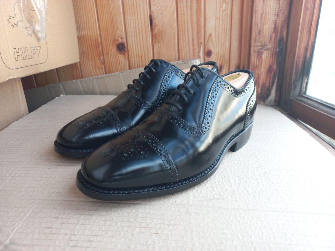 Samuel Windsor Men's Handmade Goodyear Welted/ Black + Подарунок.