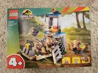LEGO 76957 Jurassic Park World Ucieczka welociraptora DINOZAUR 4+