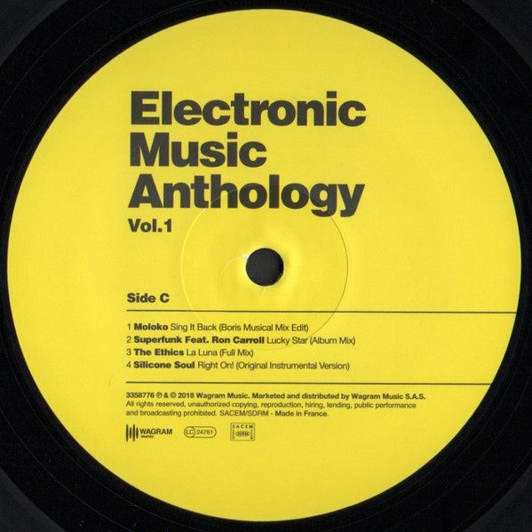 Платівки Electronic Music Antology