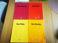 Katalogi VOLKSWAGEN 1984 Passat Golf Polo Derby oldtimer