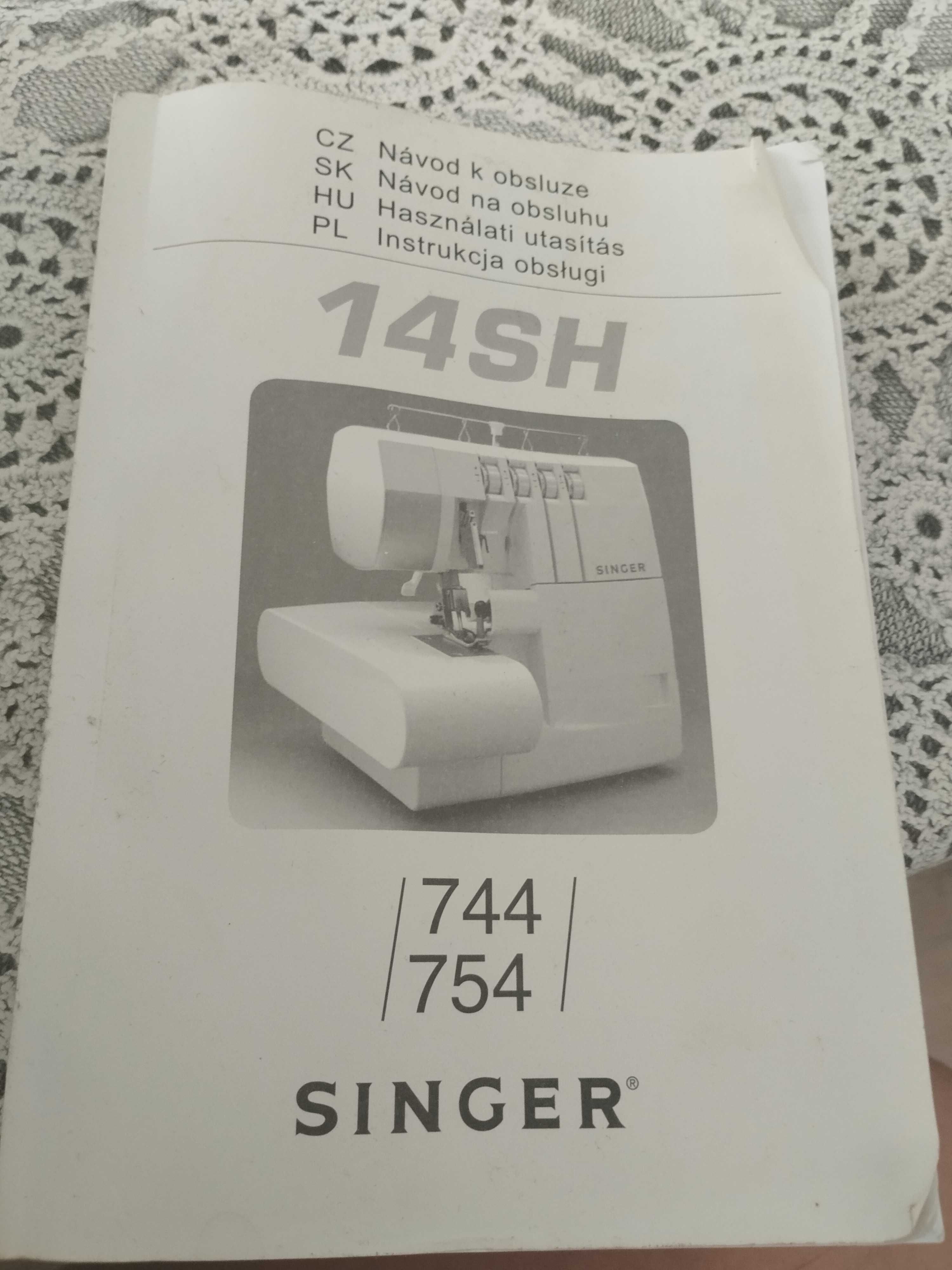 Owerlok Singer 14SH/744/754