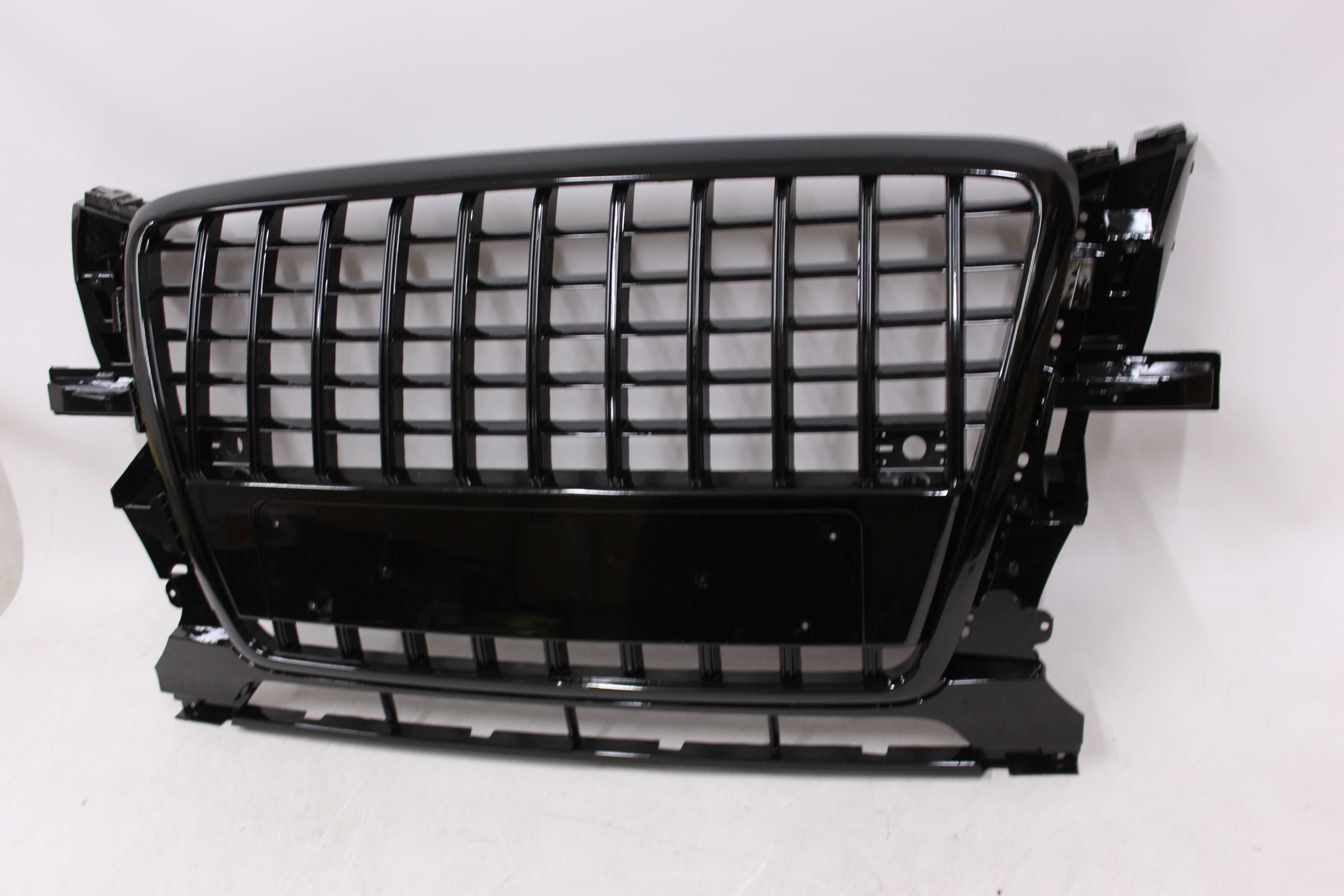 GRILL Atrapa chłodnicy AUDI Q5 8R 08-12 RS-look GLOSSY BLACK NOWY