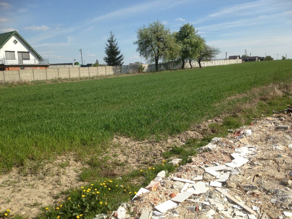 Paprotnia rolno-budowlana 3150m² z WZ, 1 km do granicy Łodzi media
