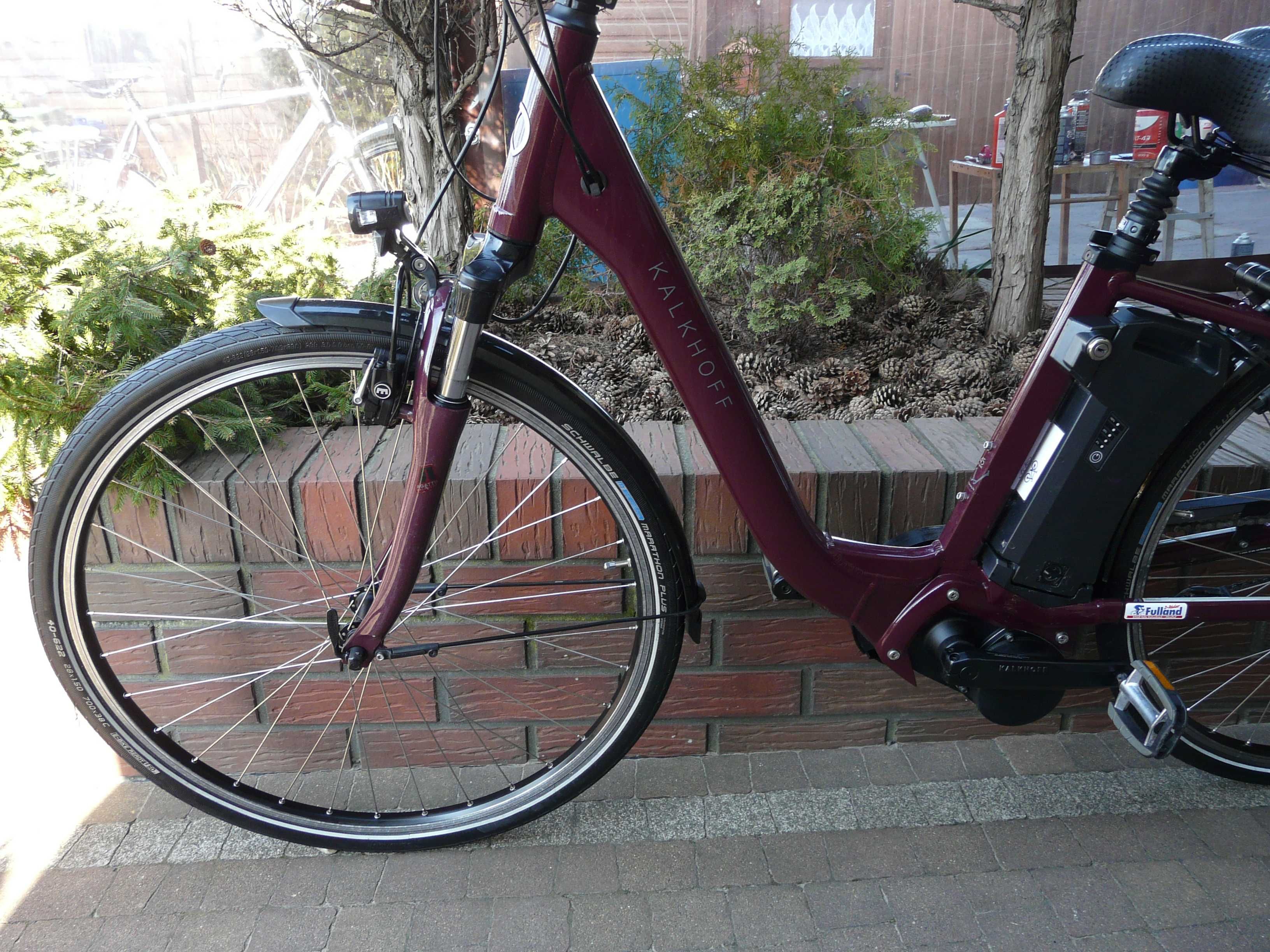 Rower elektryczny KALKHOFF Agattu Citi 28"/45,nożny, central,Germany