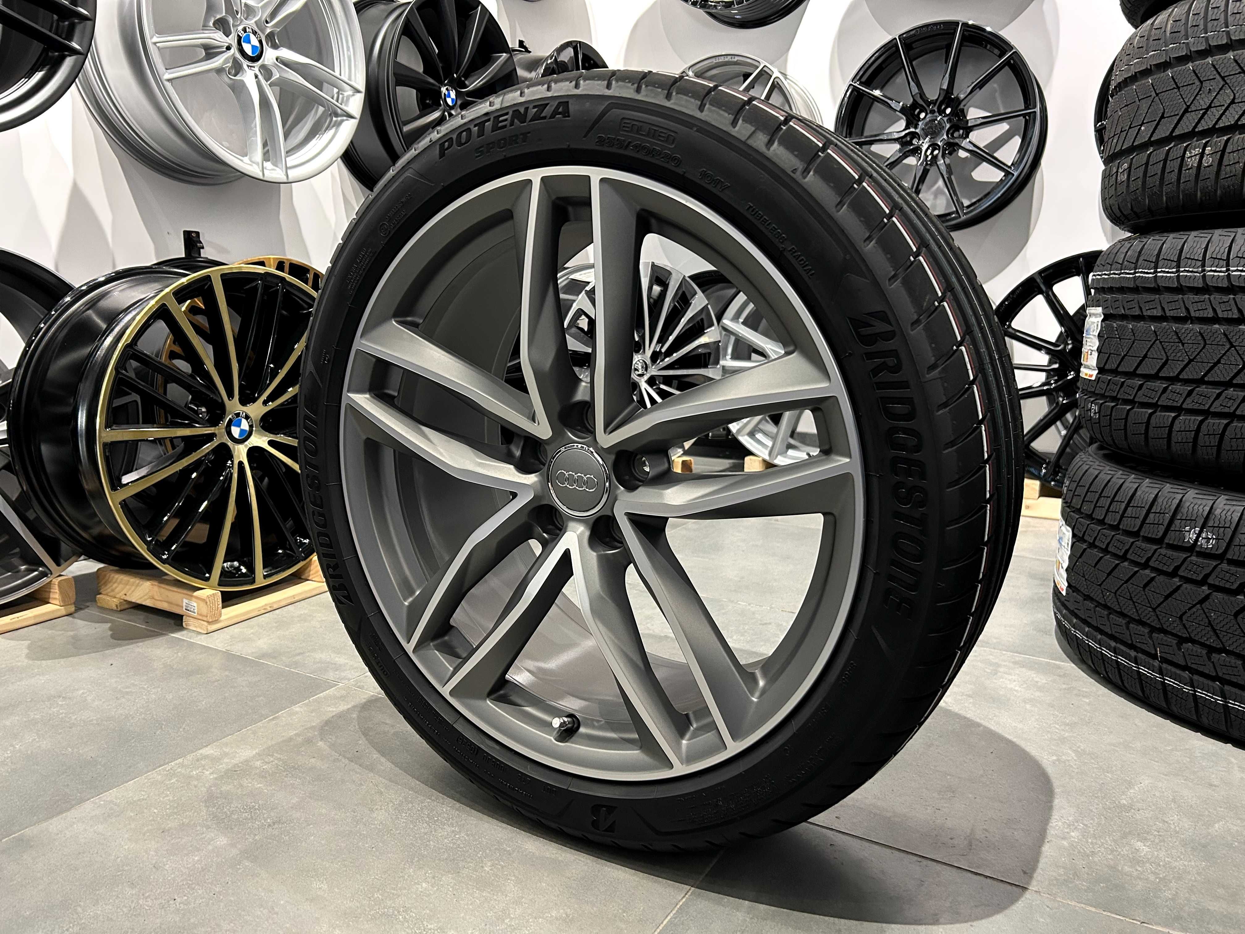 Oryginalne koła letnie 20 5x112 Audi A6 C8 Bridgestone 255/40R20 4G960
