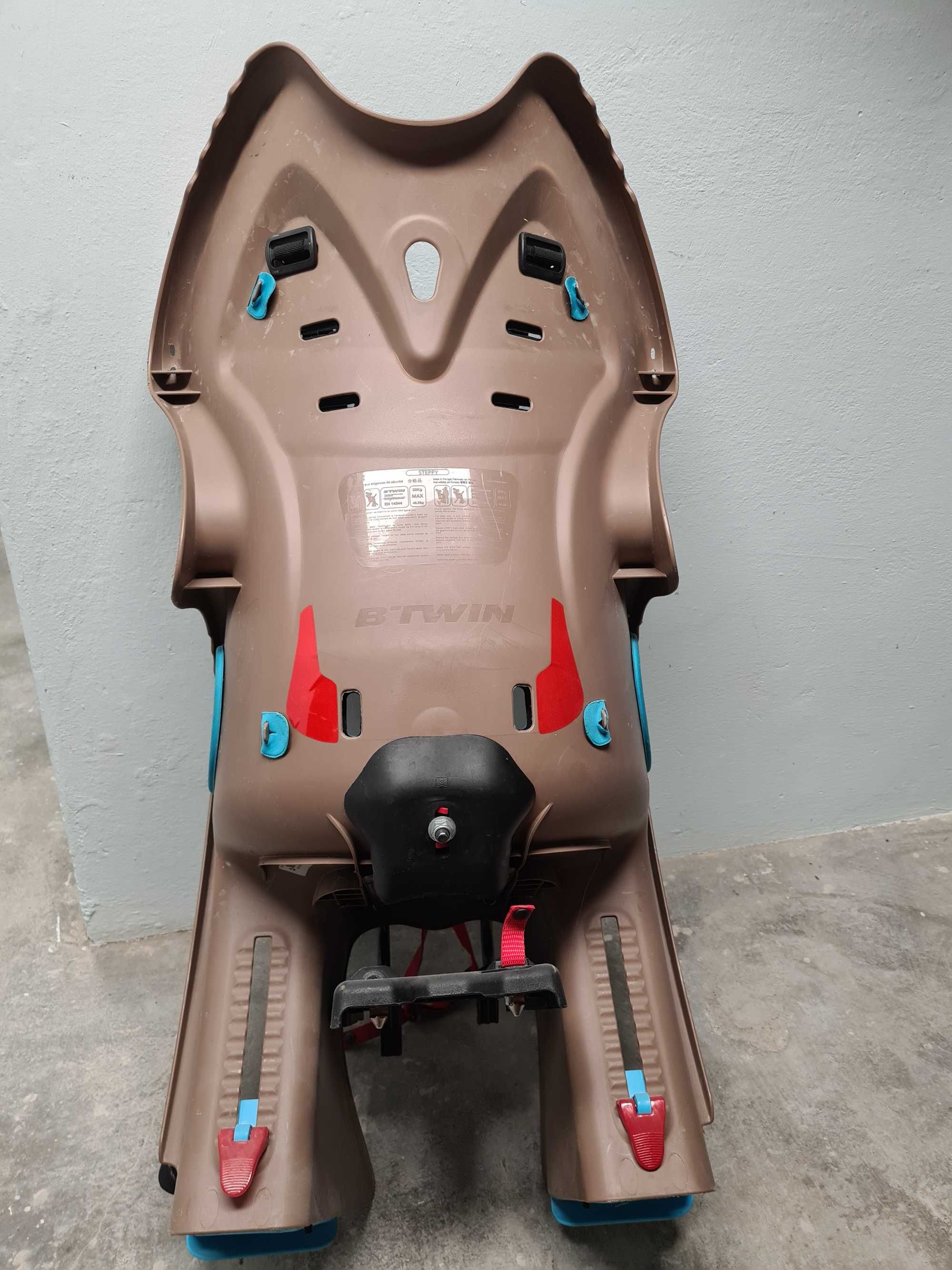 Fotelik rowerowy dla dziecka Btwin do 22kg