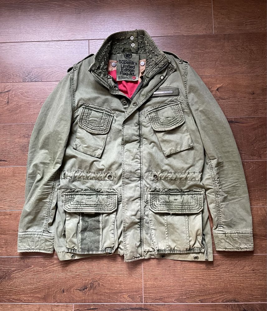 Куртка SUPERDRY military khaki cargo ОРИГИНАЛ | мужская одежда