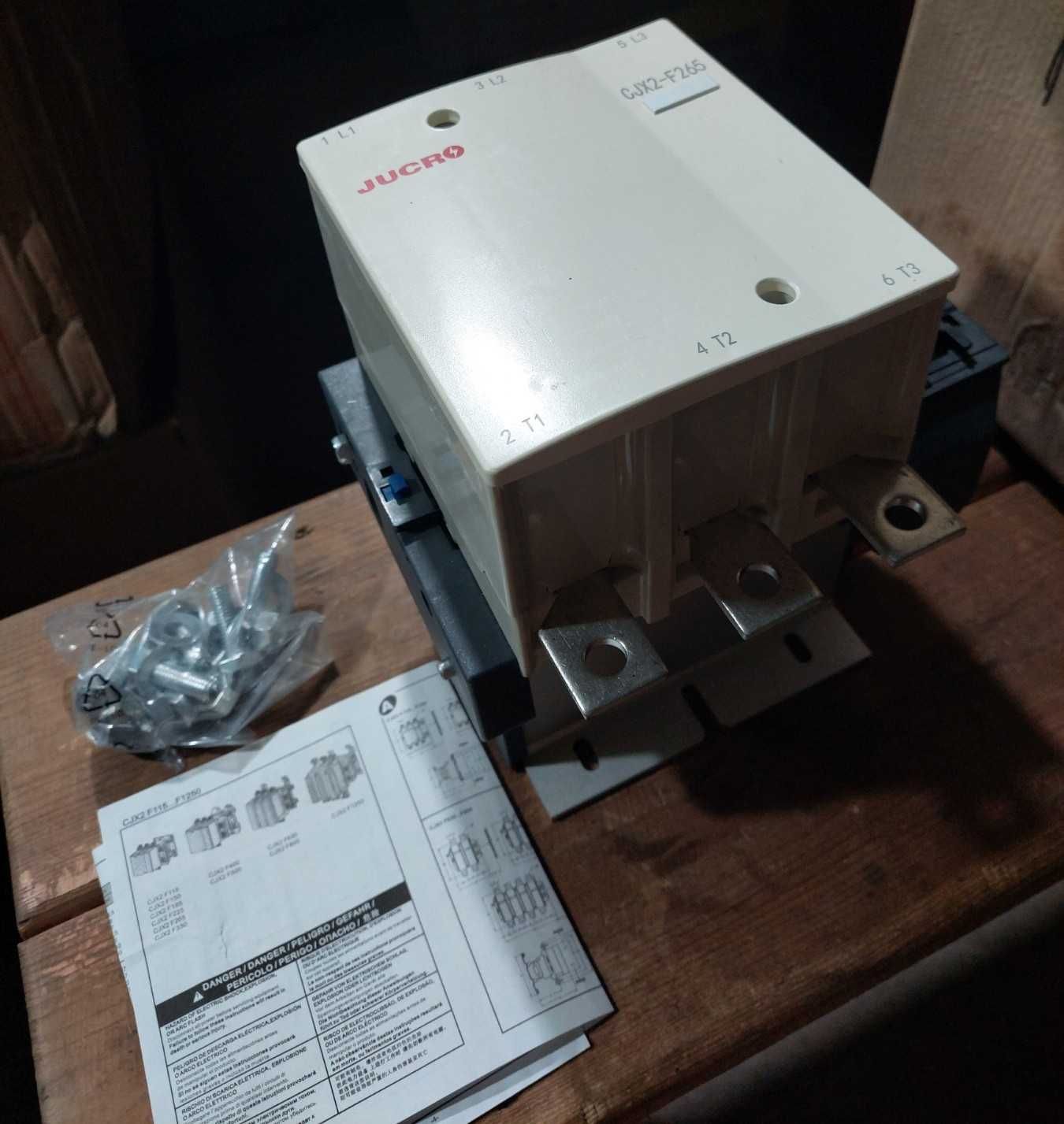 Контактор CJX2-F265 110В 265А (NC2-265, КТИ-5265 265А)