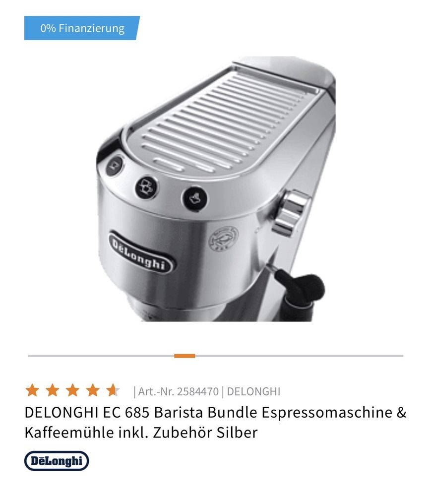 Кофеварка, кофемашина, Delonghi