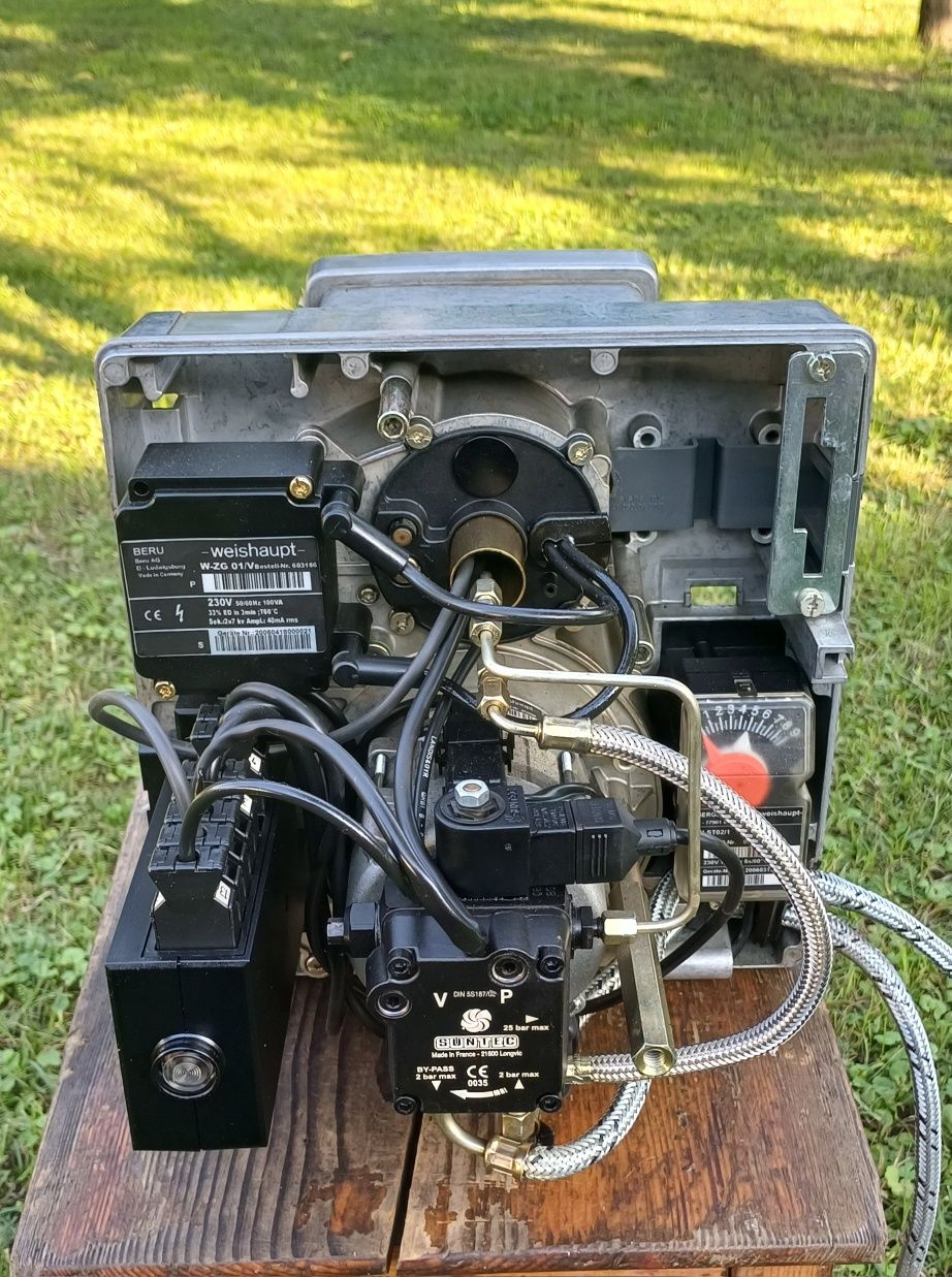Palnik olejowy Weishaupt WL5 16-40 kW na olej opałowy