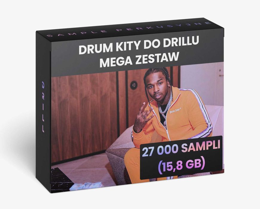 Mega zestaw drum kitów do Drillu | 15,8 GB | 27 000 sampli