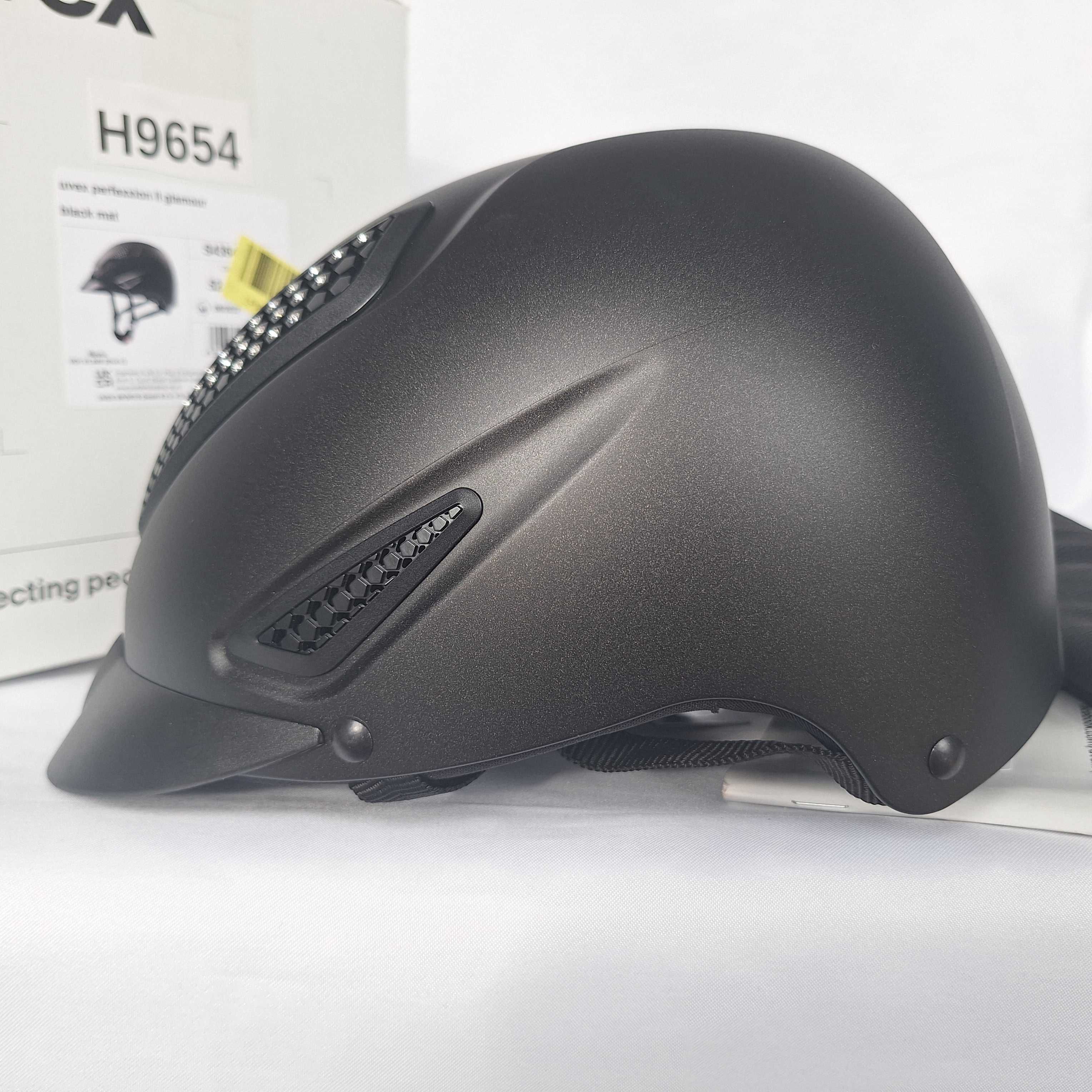 Kask jeździecki toczek Uvex Perfexxion II Glamour Black XXS-S 52-55cm