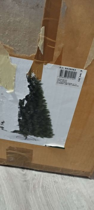 Árvore de natal como nova 1.80cm