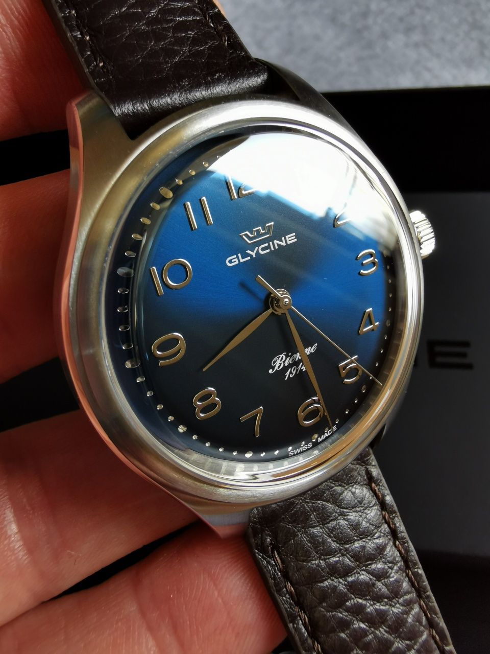 Zegarek Glycine Bienne 1914 GL0334
Automat 39 mm nowy w foliach