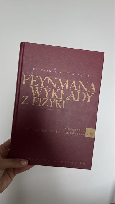 Książka feynmana wyklady z fizyki, mechanika  teoria wzglednosci