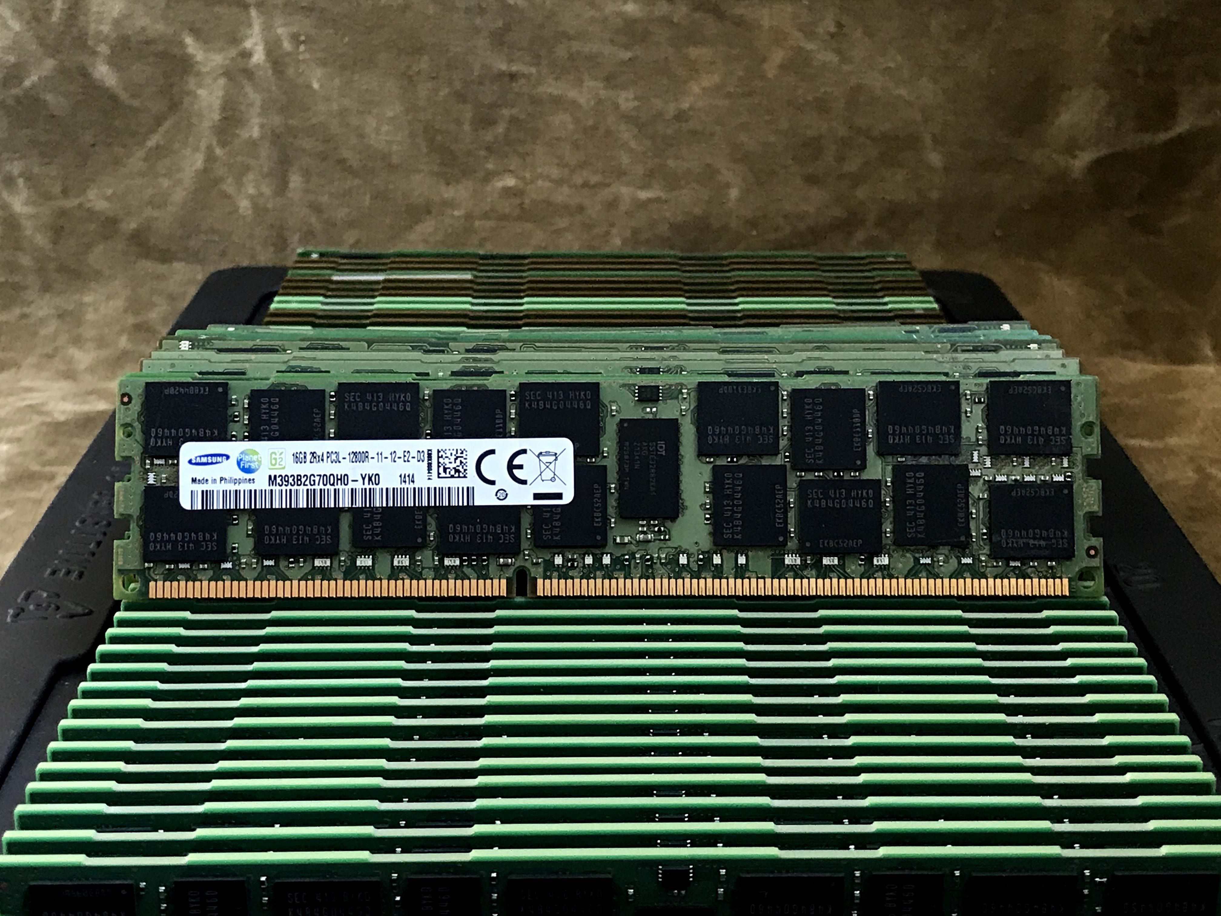 Серверна памʼять DDR3 16GB 12800R 1600MHz ECC Reg Hynix/Samsung/Micron