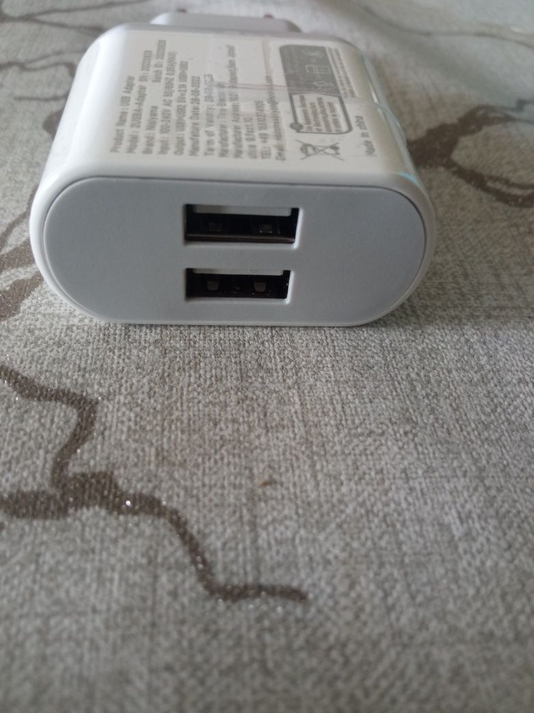 Adapter ładowarka 2x USB