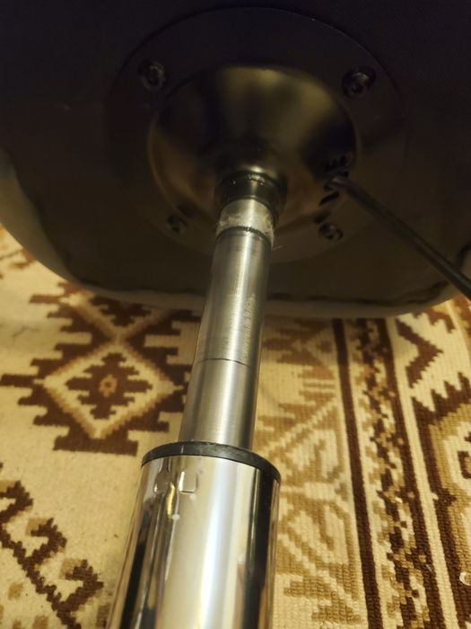 Крісло на колесах Bonro велюр сірий