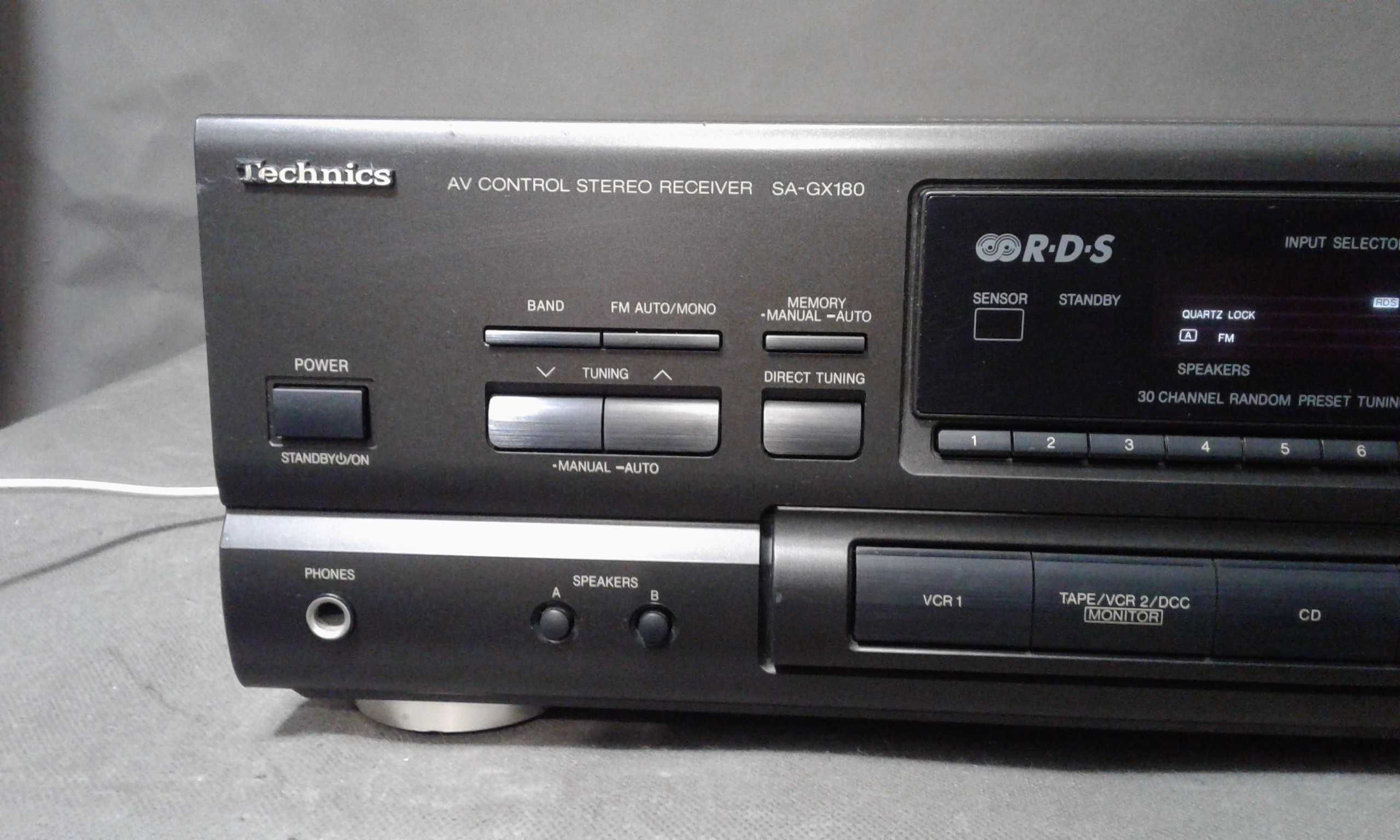 TECHNICS SA-GX 180, amplituner stereo