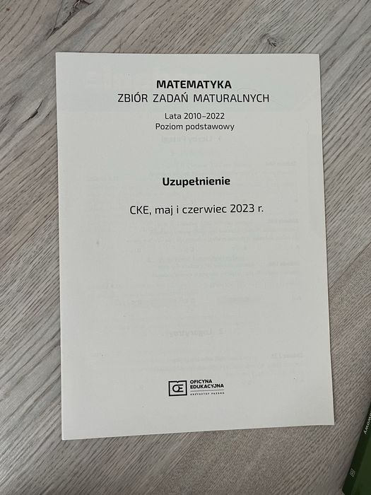 Matematyka zbiór zadań maturalnych Pazdro