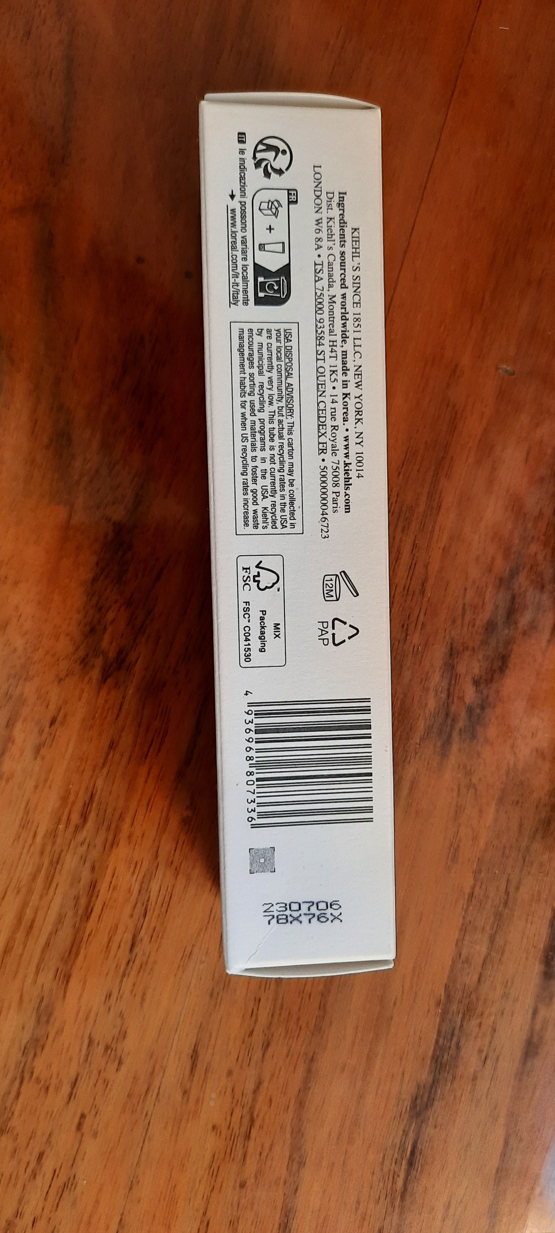 Kiehl's Ultra Facial Advanced Repair Barrier Cream Krem barierowy