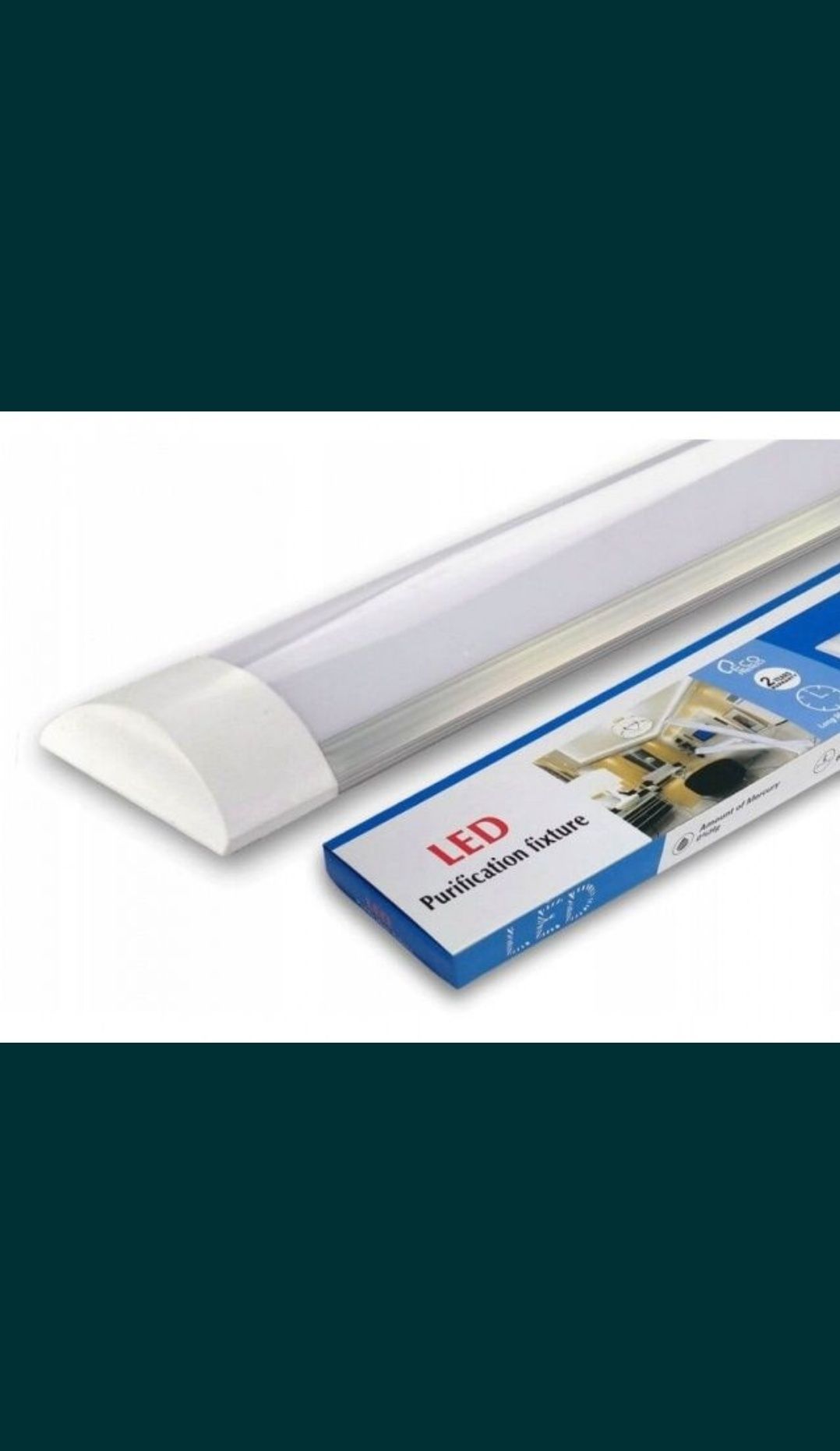 Lampa 180w 36w pobór sufitowa natynkowa garażowa