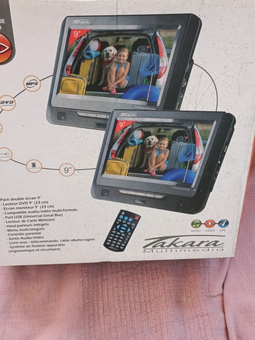 Ecrãs 23cm para automóvel