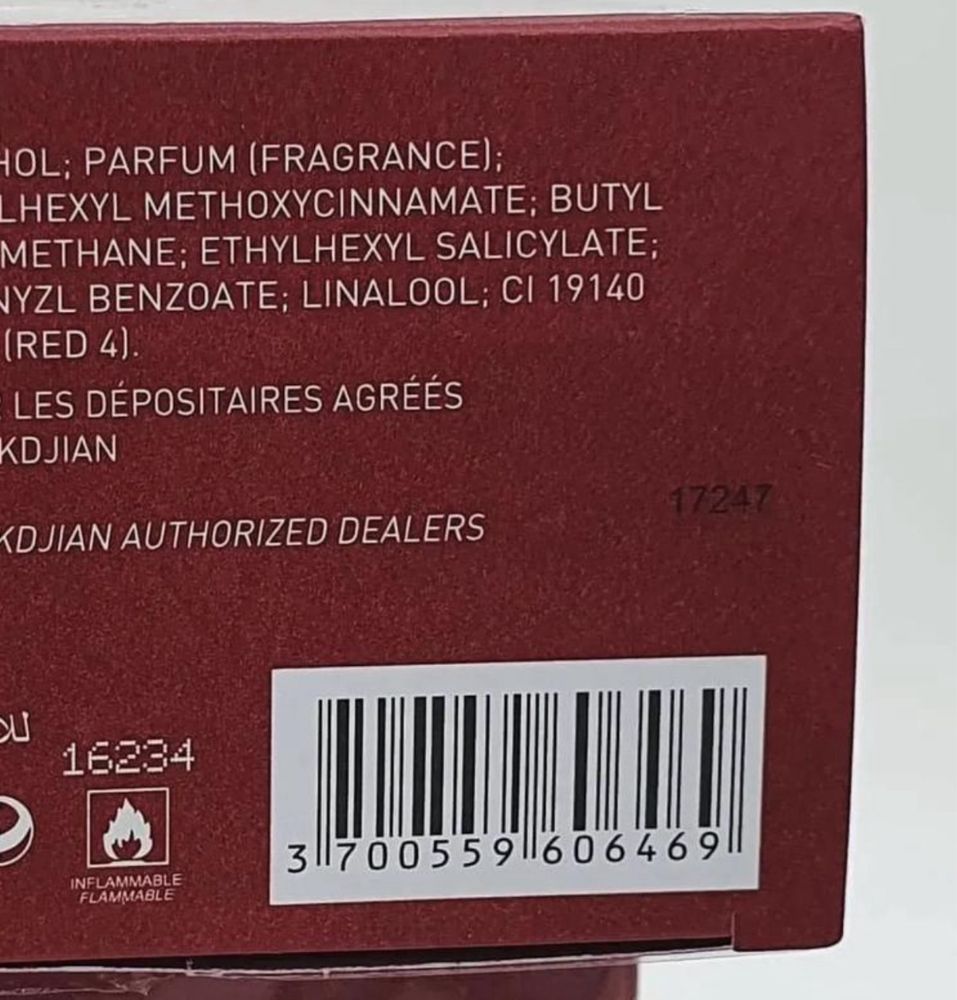 Baccarat rouge 540 Extrait Оригінал 70ml бакара руж екстракт оригинал