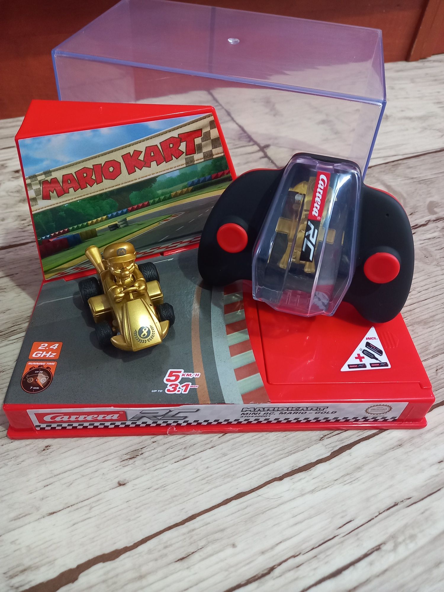 Mario Kart Mini Rc Mario Gold 2,4GHz