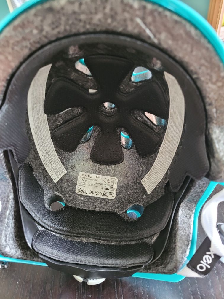 Kask na rower/rolki/hulajnogę firmy Oxelo Dekathlon