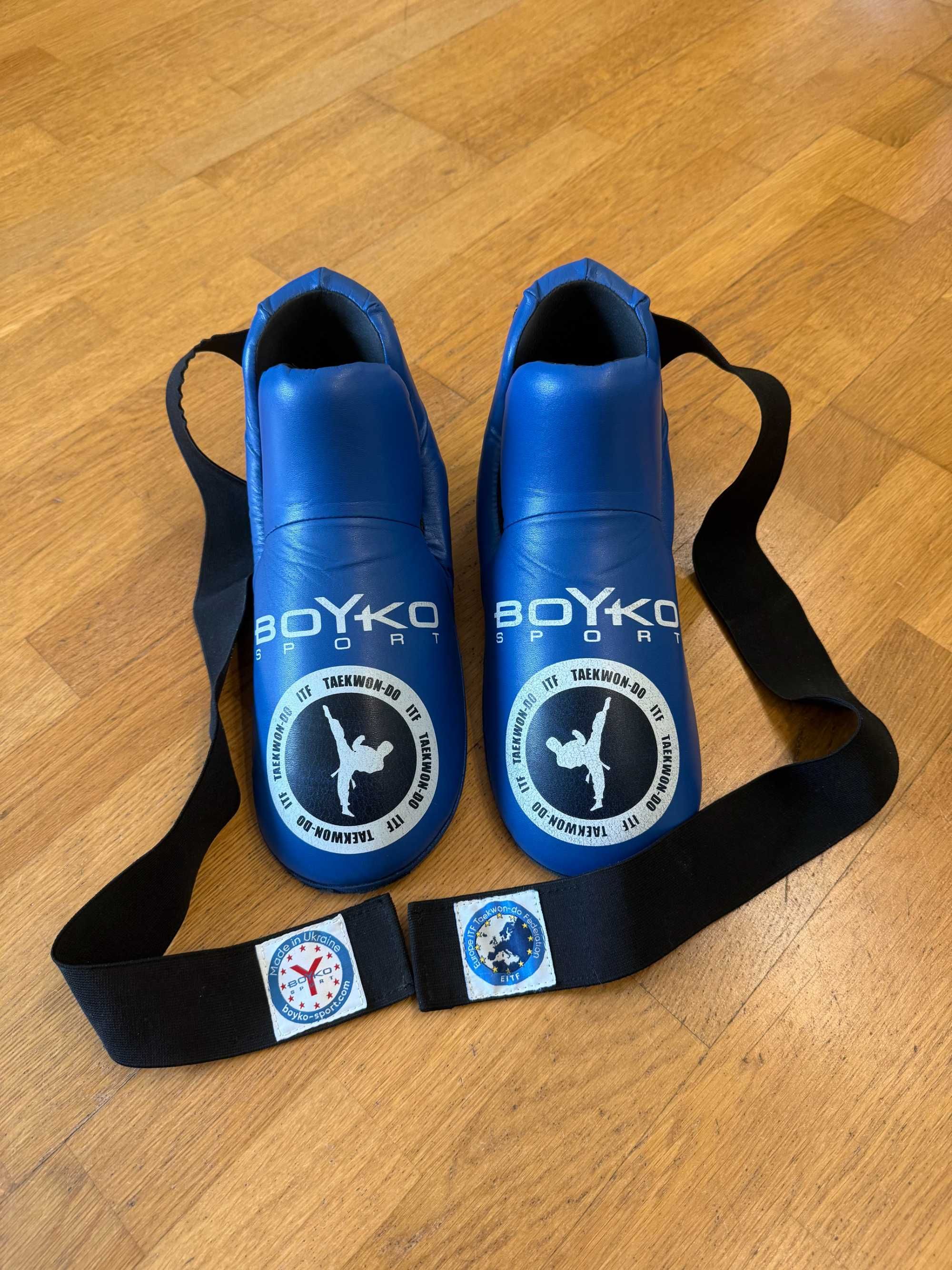 Фути BOYKO Sport, стопа 28 см, XXL, тхеквондо ОРИГІНАЛ футы тхэквондо