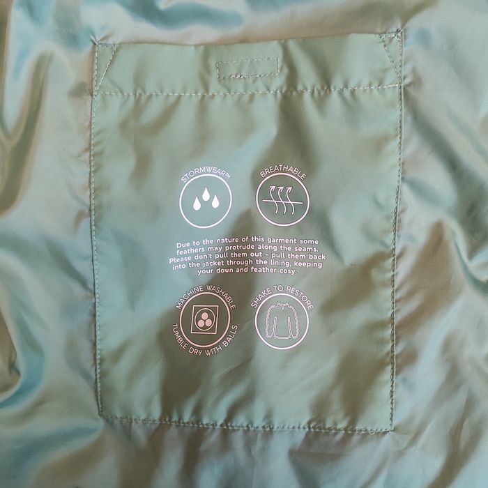 Пуховик M&S р. L-XL оверсайз куртка на пуху, пальто